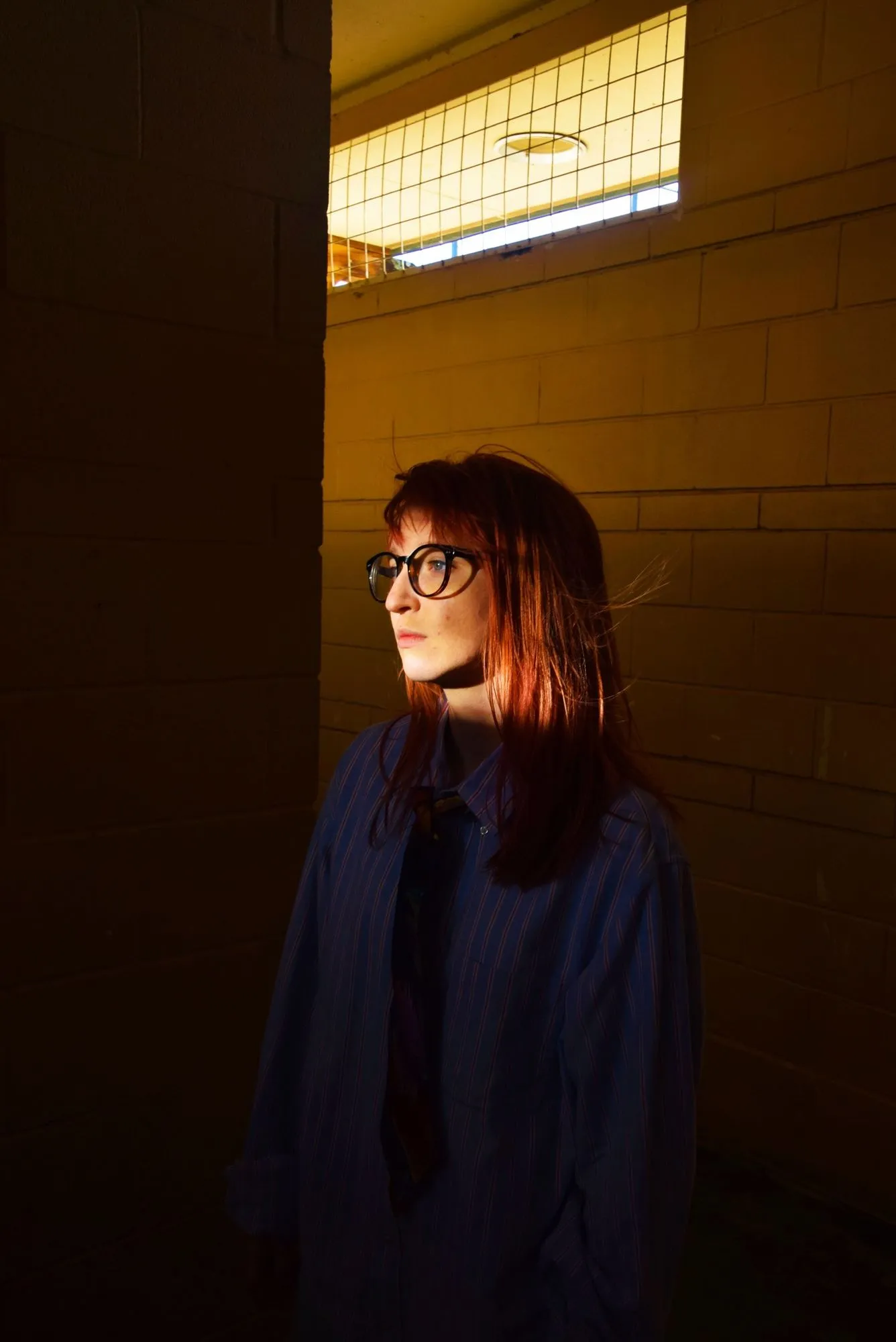 Portrait in golden light by Gracie Denton